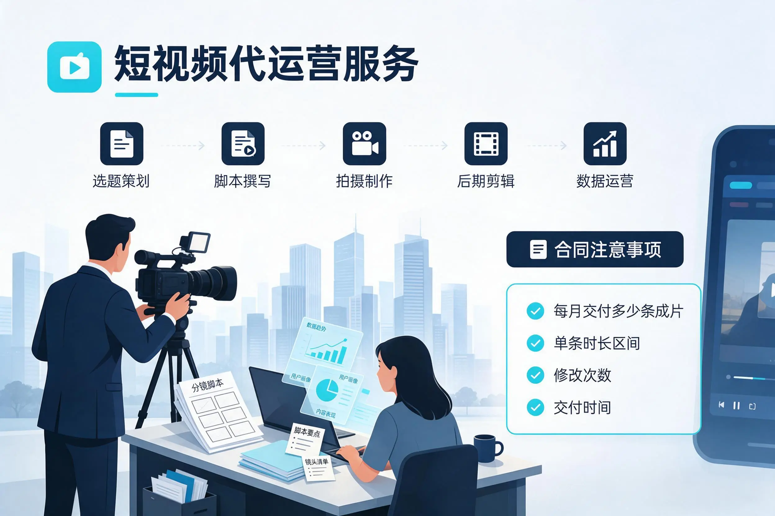 短视频代运营包含哪些服务？毕节企业常见问题科普