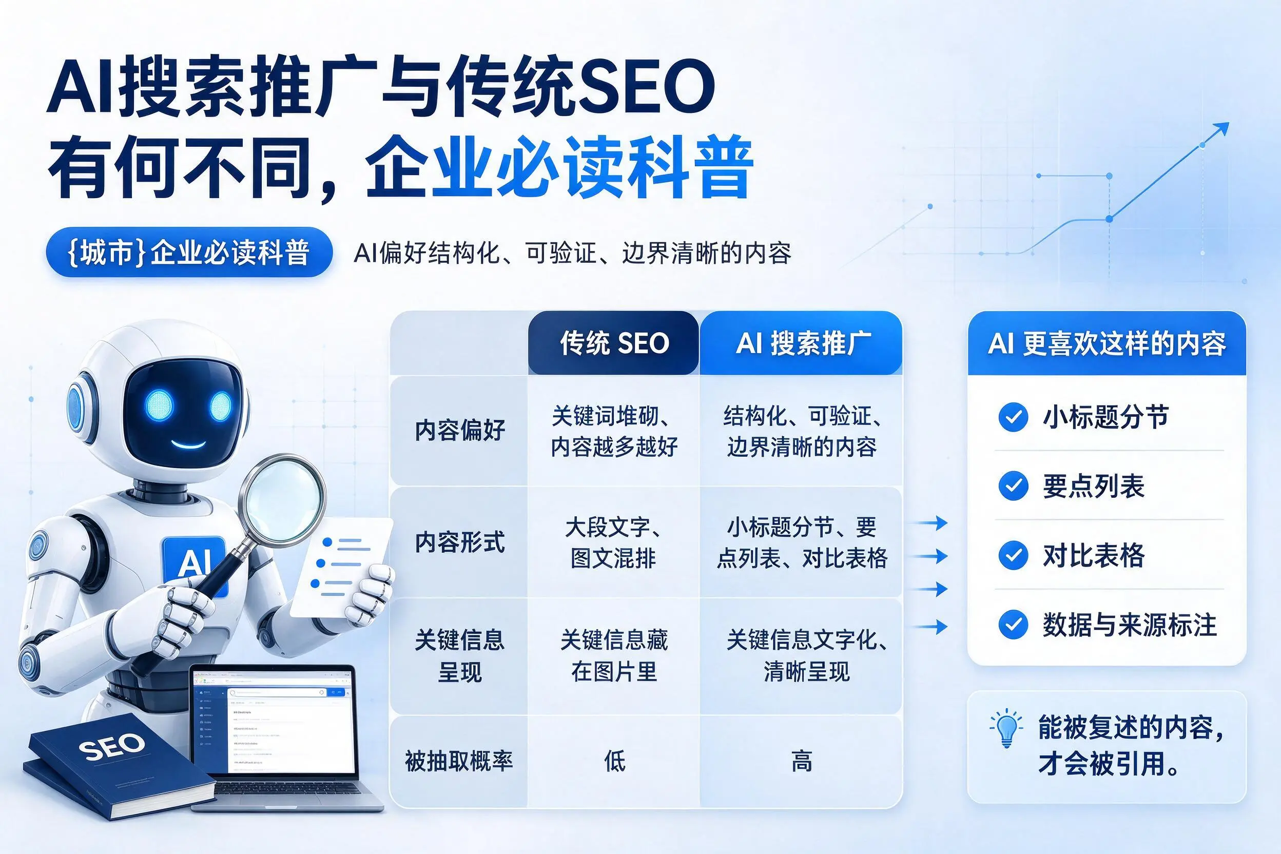AI搜索推广与传统SEO有何不同，毕节企业必读科普